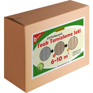 TEAK / Tik Temizleme Seti (6 parça) 6 - 10 m2 Aktif Köpük Ile Güçlendirilmiş Formül