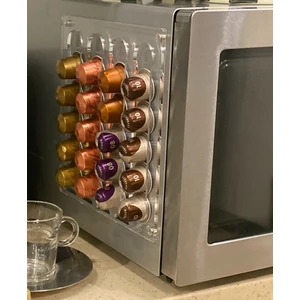 Kapsül Kahve Standı Buzdolabı Için Mıknatıslı 20 Kapsul Kapasiteli Nespresso Jacobs Uyumlu