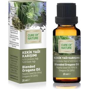 Cure Of Nature Kekik Yağı + Çörekotu Yağı Karışımı 20 ml