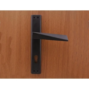 Azm Hırdavat Prizma Mat Siyah Aynalı Kapı Kolu Wc ( Sağ )
