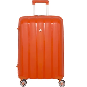 Mçs Lüx Kırılmaz Portakal Orta Boy Pp Valiz - V305