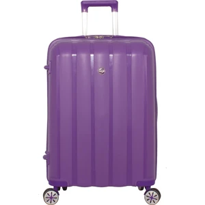 Mçs Lüx Kırılmaz Mor Büyük Boy Pp Valiz - V305