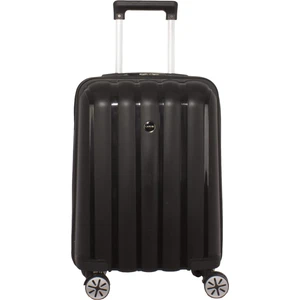 Mçs Lüx Kırılmaz Siyah Kabin Boy Pp Valiz - V305