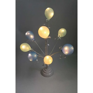 Balon Ağacı Çocuk Odası Gece Lambası Mavi&beyaz