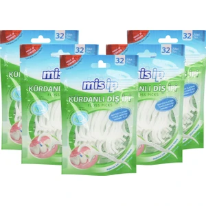 Floss Picks Kürdanlı Diş İpi -5Li Paket