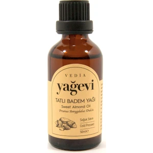 Soğuk Sıkım Tatlı Badem Yağı 50 ml