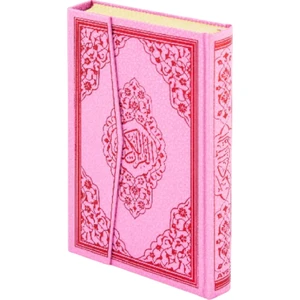Ayfa Cep Boy Mühürlü Kuranı Kerim Pembe
