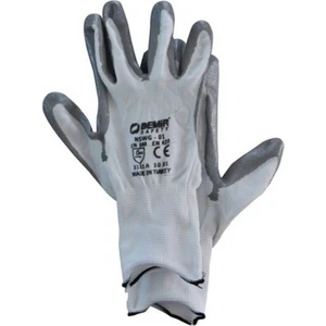 Demir Safety Nitril Eldiven Gri Beyaz 10-Xl