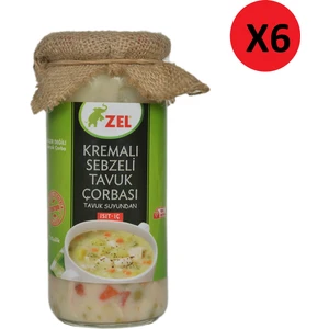 Kremalı Sebzeli Tavuk Çorbası - 480 ml - 6'lı