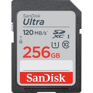 SanDisk Ultra 256GB 120MB/s SDXC Hafıza Kartı (SDSDUN4-256G-GN6IN)