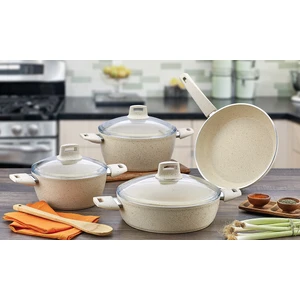 Bej Fiesta Granit 7 Parça Set