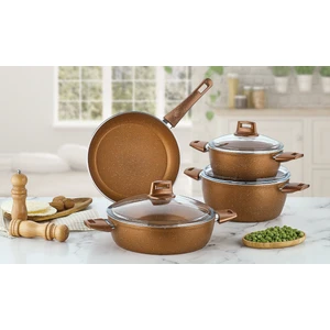 Bakır Fiesta Granit 7 Parça Set