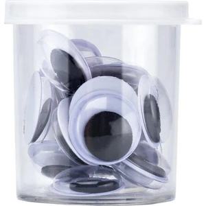 Oynar Göz 20 Mm Siyah Beyaz Renkli Sanatsal Malzeme Brons Br-718