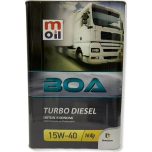 Boa Turbo Diesel 15W-40 16 Litre Teneke Motor Yağı ( Üretim Yılı : 2024 )