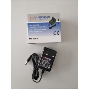 Akü Şarj Adaptörü 6/12V Universal MT-6/12C