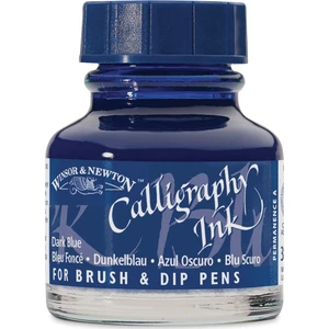 Winsor & Newton : Kaligrafi Mürekkebi : 30 ml : Dark Blue 222