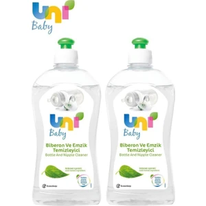 Uni Baby Biberon ve Emzik Temizleyici 500 ml x 2 Adet