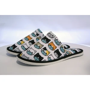 Kadın & Erkek Maskeli Kedi Ev Terlik Yumuşak Tabanlı