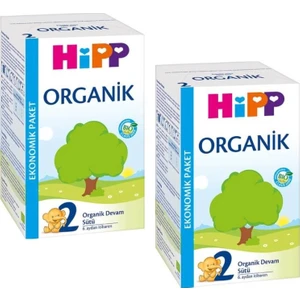 2 Organik Devam Sütü 600 gr 2'li