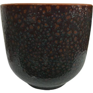 Armenbotanik Sırlı Tombul Toprak Saksı