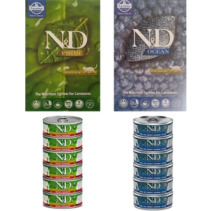 N&d Kitten Karışık Yavru Yaş Maması Konserve 70 gr 12 Adet