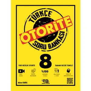 Tandem Yayınları 8. Sınıf Türkçe Otorite Soru Bankası Yeni Nesil