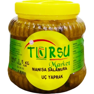 Turşu Market Manisa Özel Seçim Uç Yaprak 1500 ml