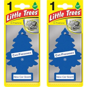 Little Trees New Car Yeni Araba Oto Kağıt Koku 2 Adet Asma Araba Kokusu