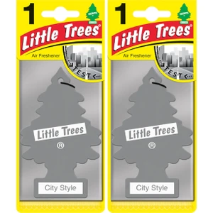 Little Trees Şehir Tarzı Oto Kağıt Koku 2 Adet Asma Araba Kokusu