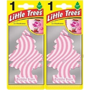 Little Trees Sakız Bubble Gum Oto Kağıt Koku 2 Adet Asma Araba Kokusu
