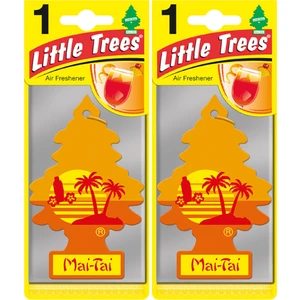 Little Trees Kokteyl Mai Tai Oto Kağıt Koku 2 Adet Asma Araba Kokusu