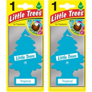 Little Trees Tropical Oto Kağıt Koku 2 Adet Asma Araba Kokusu