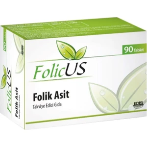 Edis Pharma Folicus Folik Asit 90 Tablet