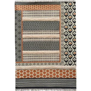 Rugs Modern Rustik Kilim Grey Light Brown 4014 Bohem Kilim