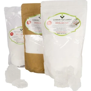 Çankırı Tuz Lamba Doğal Çankırı Tuzu Sofralık 3 kg