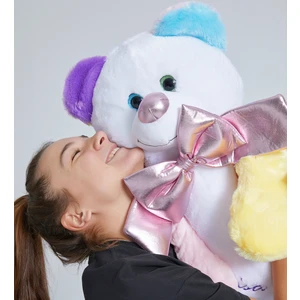 Selay Toys 90 cm Sevimli Papyonlu Ayıcık Nisa Ayısı