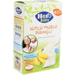 Hero Baby Sütlü Muzlu Pirinçli 200 gr x 6 Adet