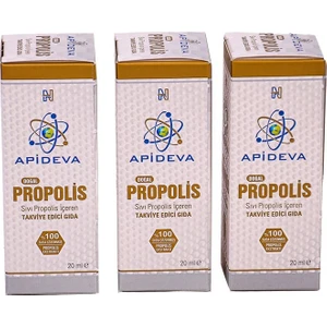 Propolis Takviye Edici Gıda 20 ml x 3'lü