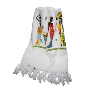 Bambu Peştamal, Plaj Havlusu, Pareo, Peştemal 90X180 Beyaz