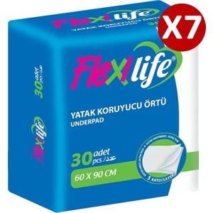 Flexilife Köpek Çiş Pedi Yatak Koruyucu 60X90CM 30LU 7 Paket 210 Adet