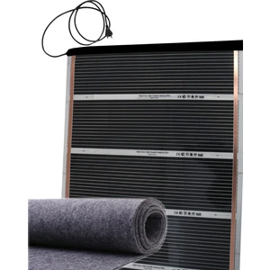 Ufuk Dağıtım 130X200 Keçeli Otomatik Termostatlı Halı Altı Karbon Isıtıcı