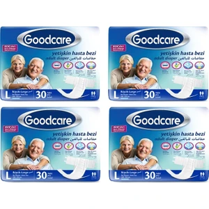 Goodcare-Joly Belbantlı Hasta Bezi 120 Adet Büyük Large