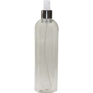 Boş Pet Şişe Ambalaj 400 ml & Valf Sprey 3 Adet Gümüş Ş