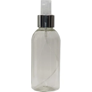 Boş Pet Şişe Ambalaj 150 ml & Valf Sprey 3 Adet Gümüş Ş