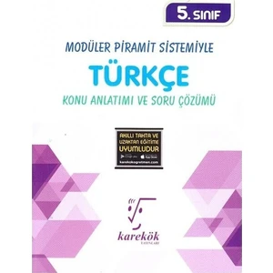 Karekök Yayıncılık 5. Sınıf Türkçe Modüler Piramit Sistemiyle Konu Anlatımı ve Soru Çözümü