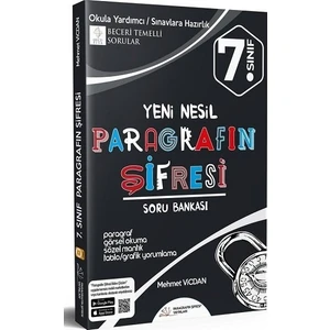 Paragrafın Şifresi Yayınları 7.Sınıf Nesil Soru Bankası
