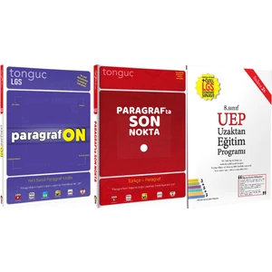 Tonguç Akademi 8. Sınıf LGS Paragraf Kitapları Seti