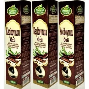 Keçiboynuzu Özü Vitamin C 500 ml x 3'lü
