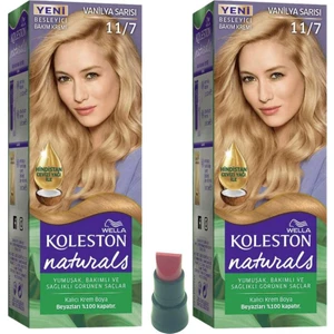 Wella   Naturals Vanilya Sarısı Saç Boyası 11.7 x 2ADET-(TEK Gün Kulanımlık  Ruj )