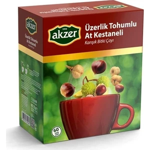 Üzerlik Tohumlu At Kestaneli Karışık Bitki Çayı 60 Süzen Poşet